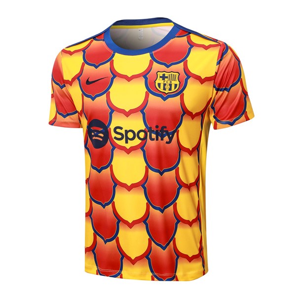 Camiseta Entrenamiento Barcelona 2024/25 Amarillo Rojo